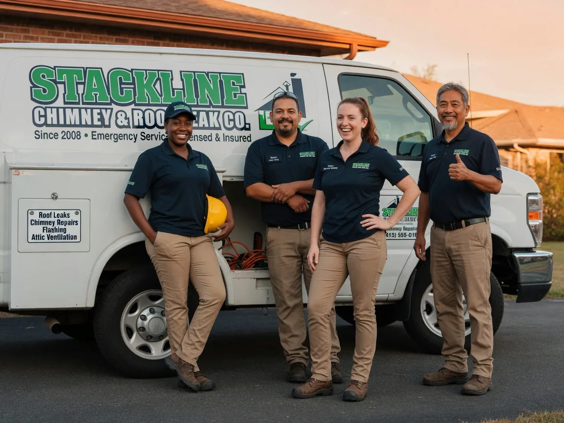 Chimney flashing repair company in Recluse, WY